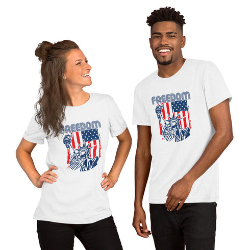 Freedom Short-sleeve unisex t-shirt - Mainstream Freedom